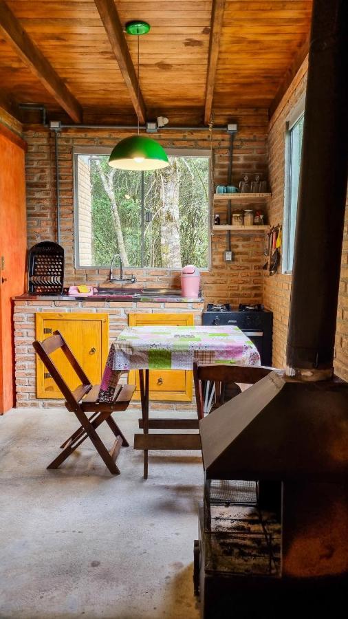 Cabana Na Floresta Rincao Do Fortaleza Cambará Zewnętrze zdjęcie
