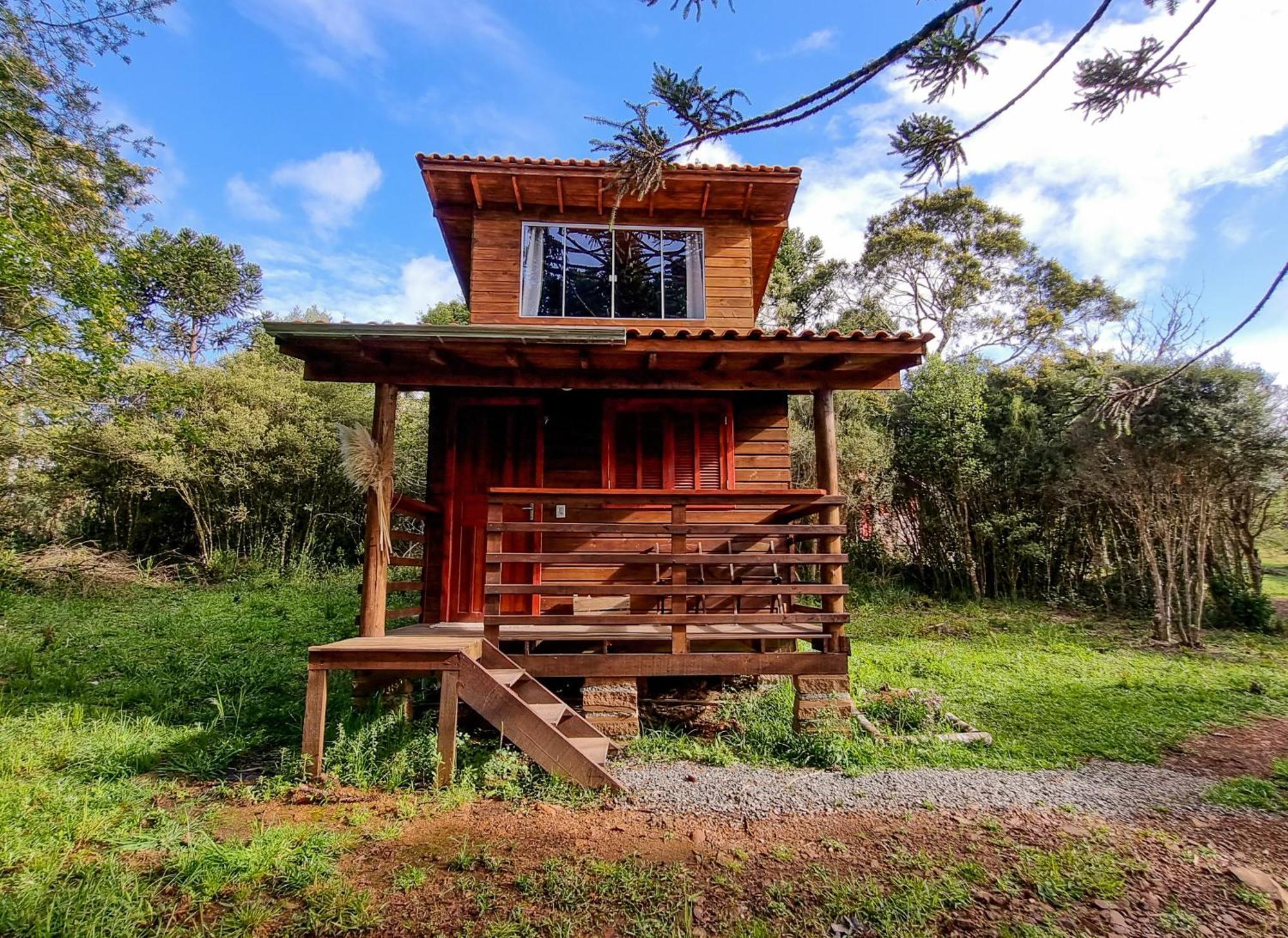Cabana Na Floresta Rincao Do Fortaleza Cambará Zewnętrze zdjęcie