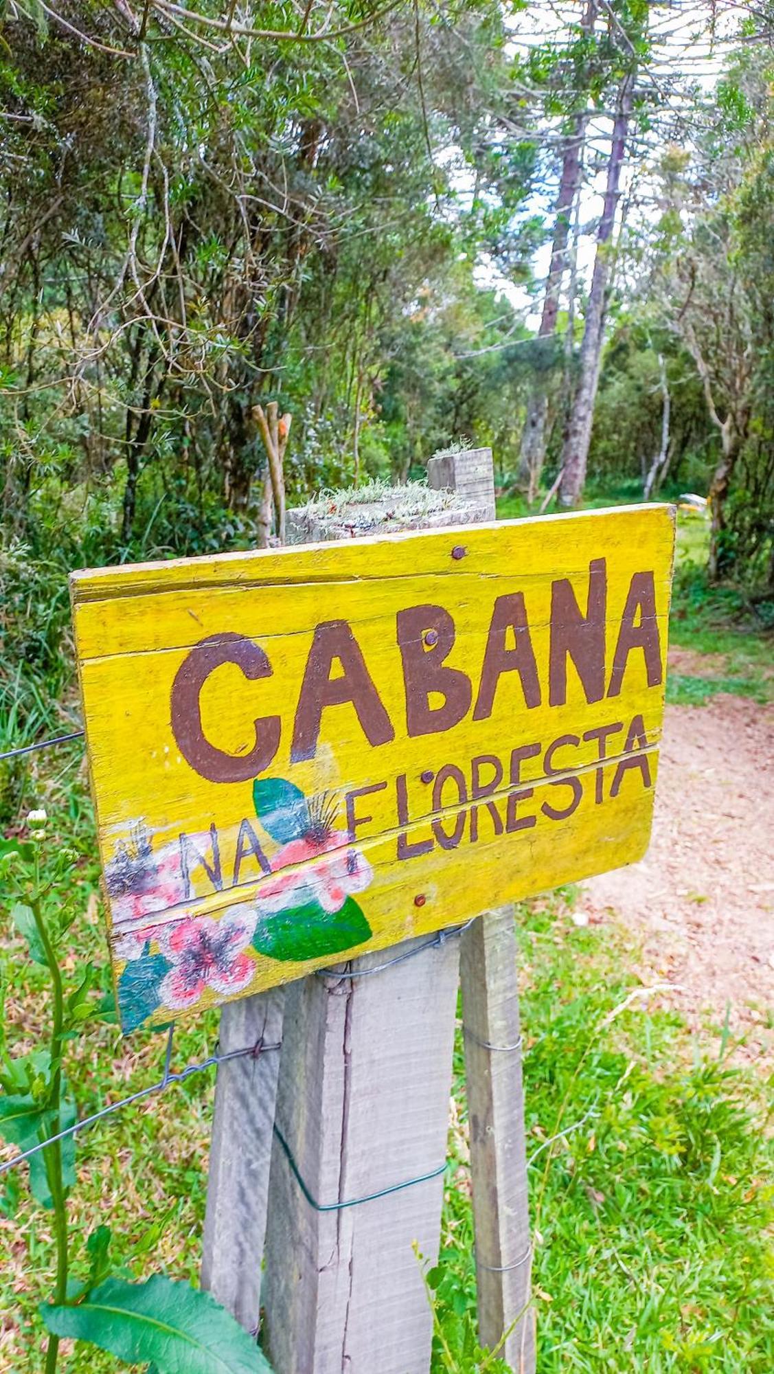Cabana Na Floresta Rincao Do Fortaleza Cambará Zewnętrze zdjęcie